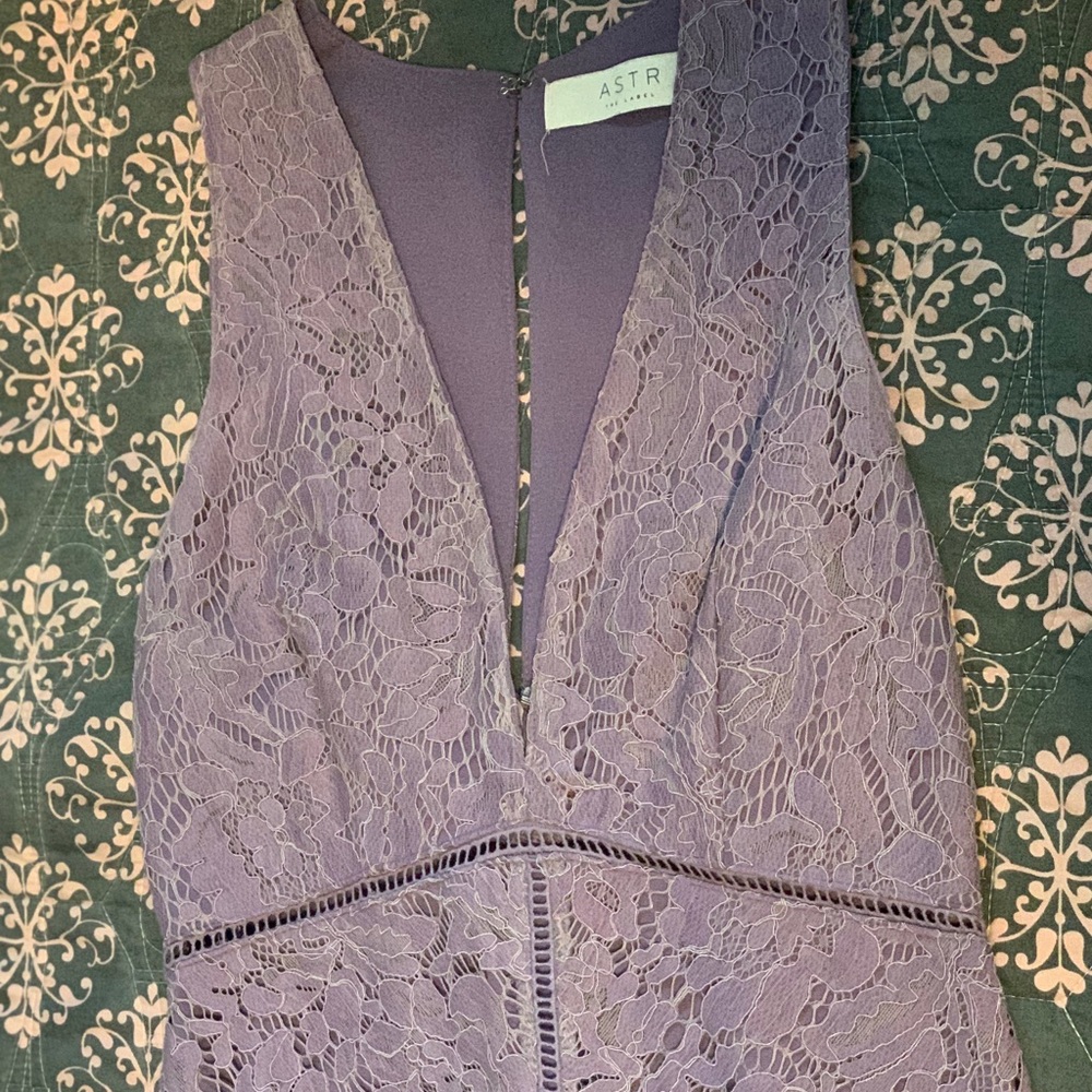 Purple dress